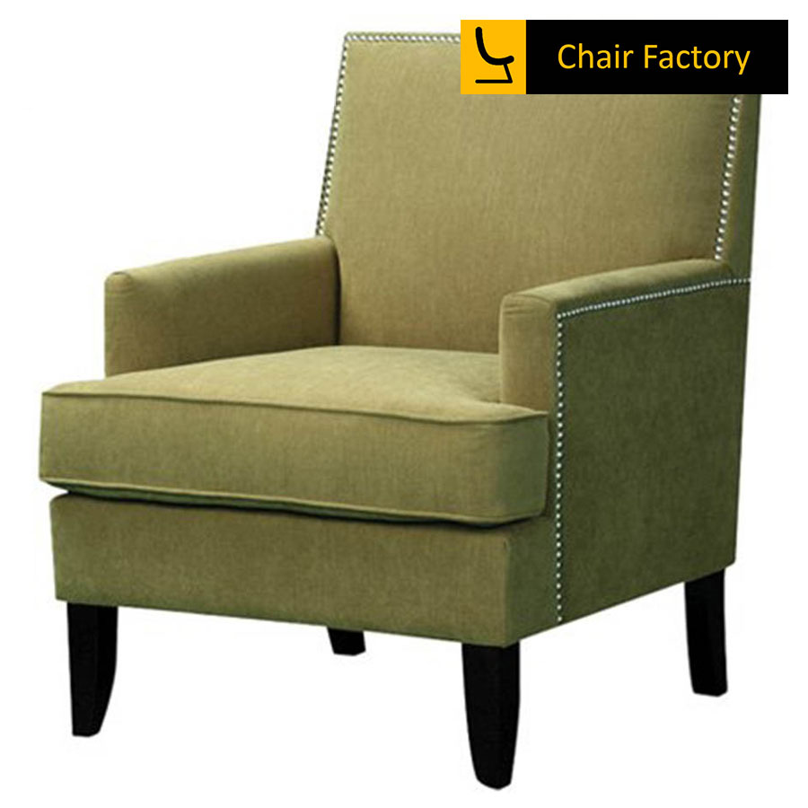 Shuman Green Accent Chair